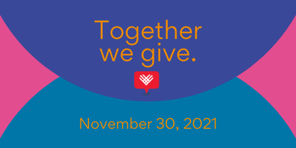 Giving Tuesday Graphic "Together we give"