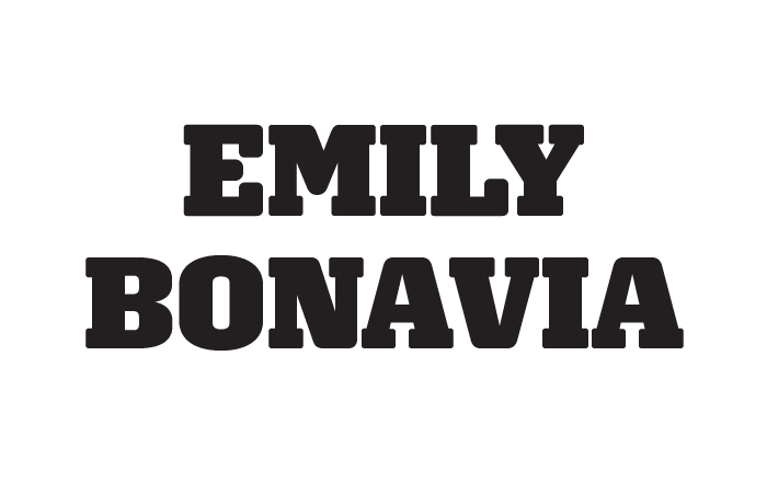 Text Logo Emily Bonavia