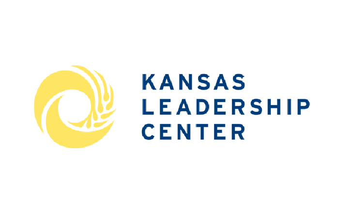 Text logo says Kansas Leadership Center