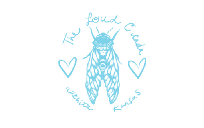 The Loud Cicada logo